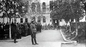 Macedonia: Speech of a commander in Skopje, 1916