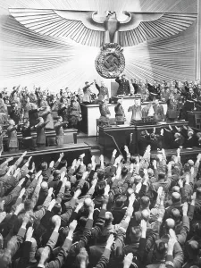 Schaub: Speech of Hitler before the Reichstag in the Kroll Opera