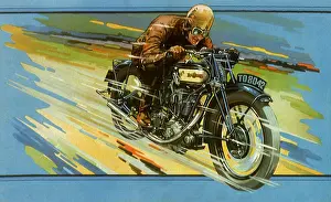 Speeding: Speeding Motorcycle