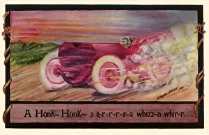 Speeding: Speeding Along Road