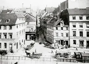 Photgraphy: Sperlingsgasse at the Friedrichsgracht