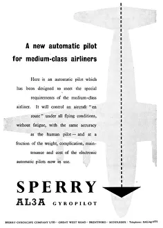 Autopilots: Sperry Aircraft Instruments & Autopilots