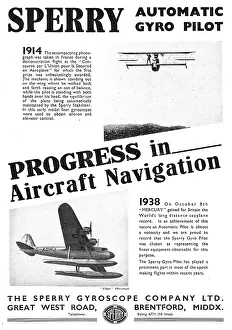 Gyro: Sperry Aircraft Instruments - Sperry Automatic Gyro Pilot
