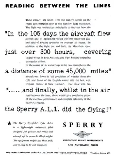 Autopilot: Sperry A.L.1. Gyropilot - Sperry Autopilot 1950