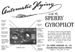 Gyropilot: Sperry Blind Flying Instruments & Autopilots - Gyropilot