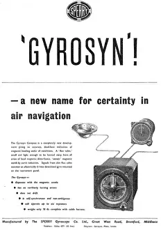 Gyroscope: Sperry Flight & Navigational Instruments