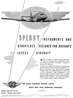Gyroscope: Sperry Flight & Navigational Instruments