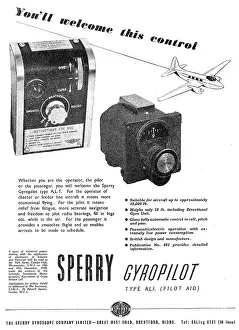 Gyroscope: Sperry Flight & Navigational Instruments