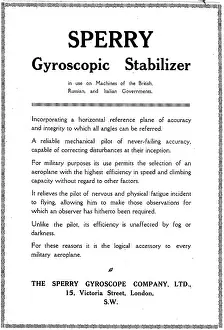 Stabilizer: The Sperry Gyroscopic Stabilizer
