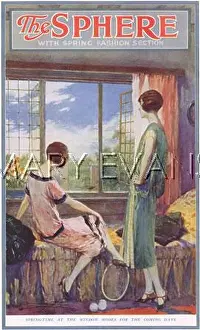 Windowsill: The Sphere front cover 1925