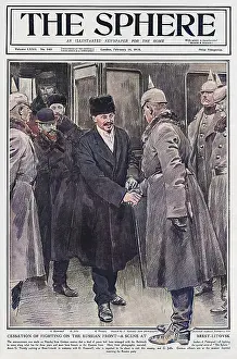 Sphere cover - Cessation of fighting on Russian Front, WW1