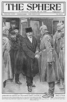 Cessation: Sphere cover - Cessation of fighting on Russian Front, WW1