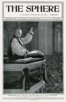 Intercession: Sphere cover - Intercession Day by Matania, WW1