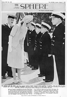 Bearwood: THE SPHERE FRONT COVER: PRINCESS ELIZABETH