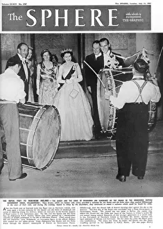 Serenaded: The Sphere front cover: Queen Elizabeth II