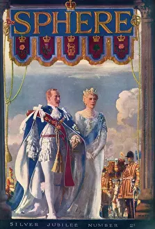 Splendour: The Sphere Front Cover: Silver Jubilee 1935