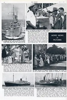 Windrush: The Sphere magazine featuring Empire Windrush arrivals