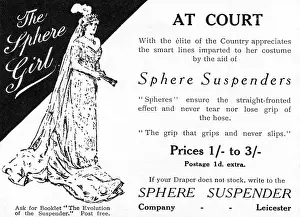 Suspender: Sphere suspenders advertisement