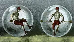 Peculiar: Spherical Transparent Velocipede, 1884