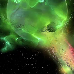 Cosmic: A spheroid shape emerges from the formation of a new planet