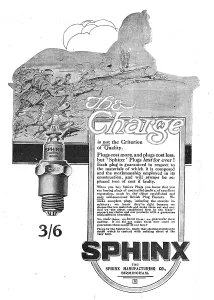 Maufacturing: Sphinx Aero Engine Sparking Plugs