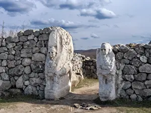 Sphinx: Sphinx Gate, Hattusa, Anatolia, Turkey