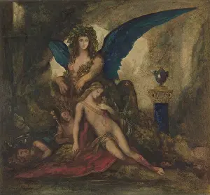 Gold Crown: Sphinx in a Grotto (Poet, King and Warrior), by