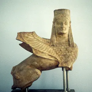 Sparta: Sphinx from Sparta. In Greek mythology a Sphinx
