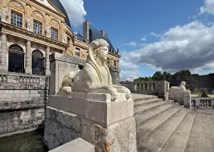 Anguier: Sphinxes, Chateau de Vaux-le-Vicomte, Maincy