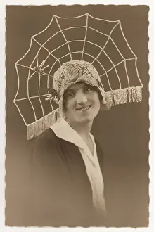 Unattractive: Spider Web Cloche Hat