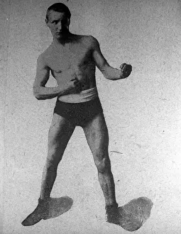 Fists: Spike (Frank) Robson, English boxer