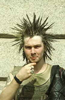 Rockers: Spiked haired Punk 1980s