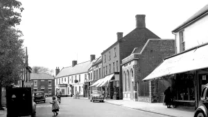 Spilsby: Spilsby, High Street c1955