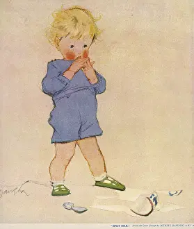 Proverb: Spilt Milk by Muriel Dawson