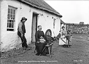 Spinning: Spinning and Reeling Wool, Inishowen