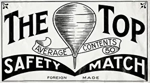 Matches: The Spinning Top Safety Matches