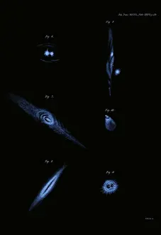 Observations: Spiral Galaxies, William Parsons, 1850