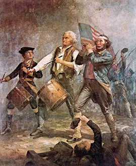 Marcher: Spirit Of 76 By Archibald M. Willard