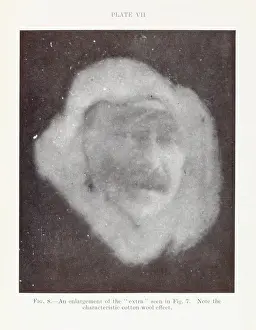 Spectres: Spirit head in shroud or mist
