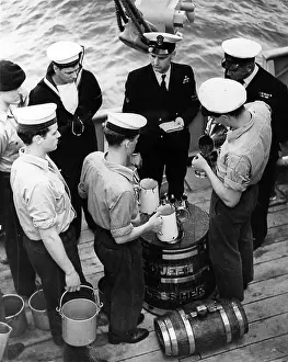 Up Spirits on HMS Cleopatra, 1953