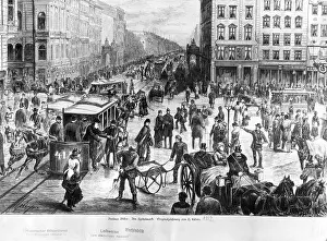 Bustle: Spittelmarkt in Berlin, 1882