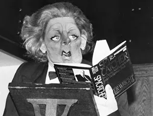 Scandal: Spitting Image puppet of Margaret Thatcher