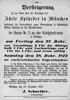 Vaterland: Spitzeder, Adele, 9.11.1832 - 27.10.1895, German