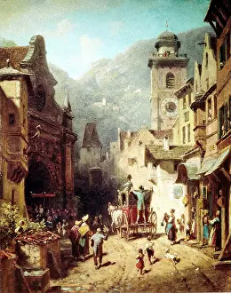 Besuch: Spitzweg, Carl (1808 - 1