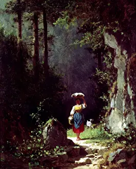 M Dchen: Spitzweg, Carl (1808 - 1
