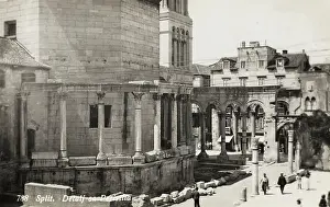 Diocletian: Split - Peristyle of the Palace of Diocletian
