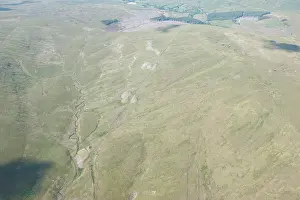 Heaps: Spoil heaps and trackway associated with the construction