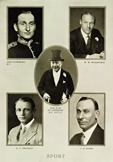 Lonsdale: Sporting leaders during the reign of King George V