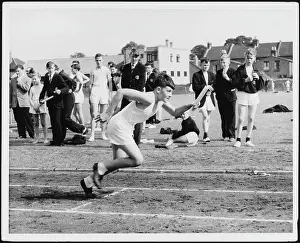 Schoolboys: SPORTS DAY/RUNNING 1950S