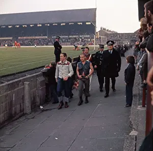 A Spot of Bother Ayresome Park Middlesbrough. March 1973